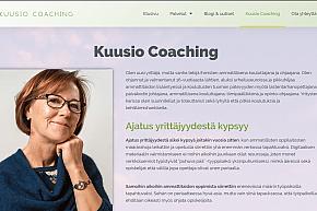 Kuusio Coaching -kotisivut
